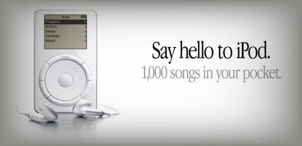 Afiche Publicitario de Apple
