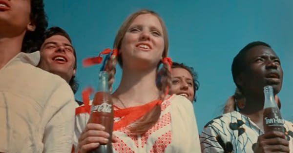 Afiche Publicitario de Coca Cola